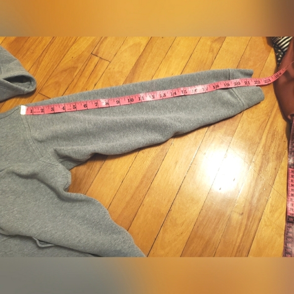 Lululemon All Yours Hoodie *Fleece. Heathered grey. Size 8. - Picture 14 of 16